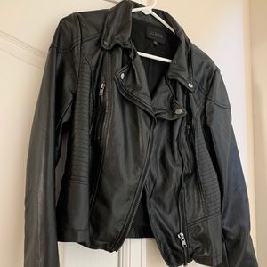 Faux Leather Jacket